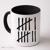 Funny Six Seven 67 Meme Tally Marks 6-7 Numbers Coffee Mug thumb 0