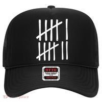 Funny Six Seven 67 Meme Tally Marks 6-7 Numbers Hat thumb 0