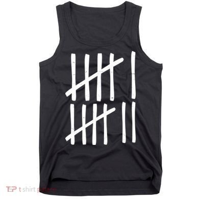 Funny Six Seven 67 Meme Tally Marks 6-7 Numbers Tank Top