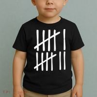 Funny Six Seven 67 Meme Tally Marks 6-7 Numbers Toddler T-Shirt thumb 2