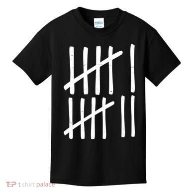 Funny Six Seven 67 Meme Tally Marks 6-7 Numbers Kids T-Shirt