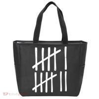 Funny Six Seven 67 Meme Tally Marks 6-7 Numbers Tote Bag thumb 0
