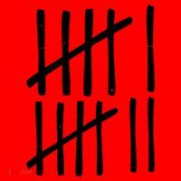 Funny Six Seven 67 Meme Tally Marks 6-7 Numbers Santa Hat thumb 1