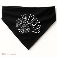 Fibonacci Sequence Spiral USA-Made Doggie Bandana thumb 0