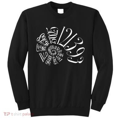 Fibonacci Sequence Spiral Sweatshirt