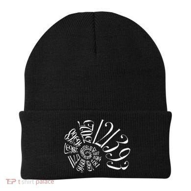 Fibonacci Sequence Spiral Beanie