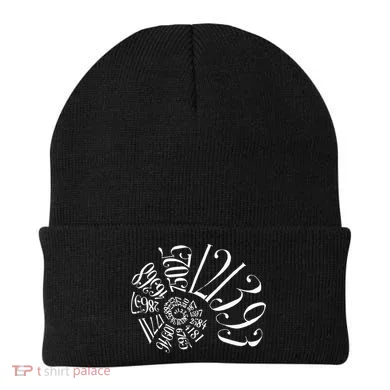 Fibonacci Sequence Spiral Beanie