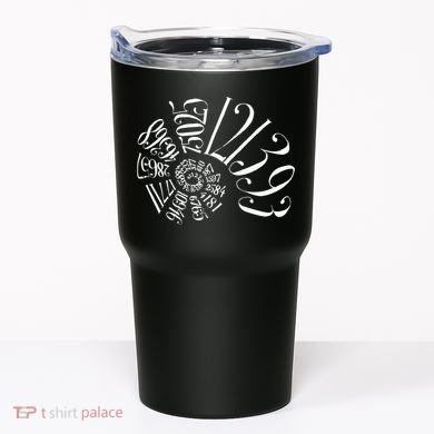 Fibonacci Sequence Spiral Tumbler
