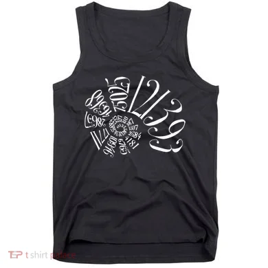 Fibonacci Sequence Spiral Tank Top