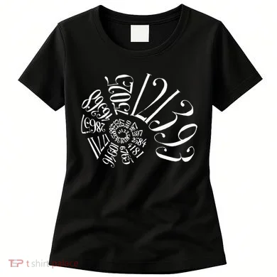 Fibonacci Sequence Spiral Women's T-Shirt