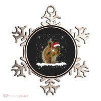 Funny Santa Squirrel Christmas Lights Animals Lover Gift Ornament thumb 0