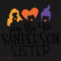 Fourth Sanderson Sister, 4th Sanderson Sisters, Hocus Pocus, I'm The Fourth Sand Women's Hoodie thumb 2
