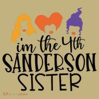 Fourth Sanderson Sister, 4th Sanderson Sisters, Hocus Pocus, I'm The Fourth Sand Mousepad thumb 1