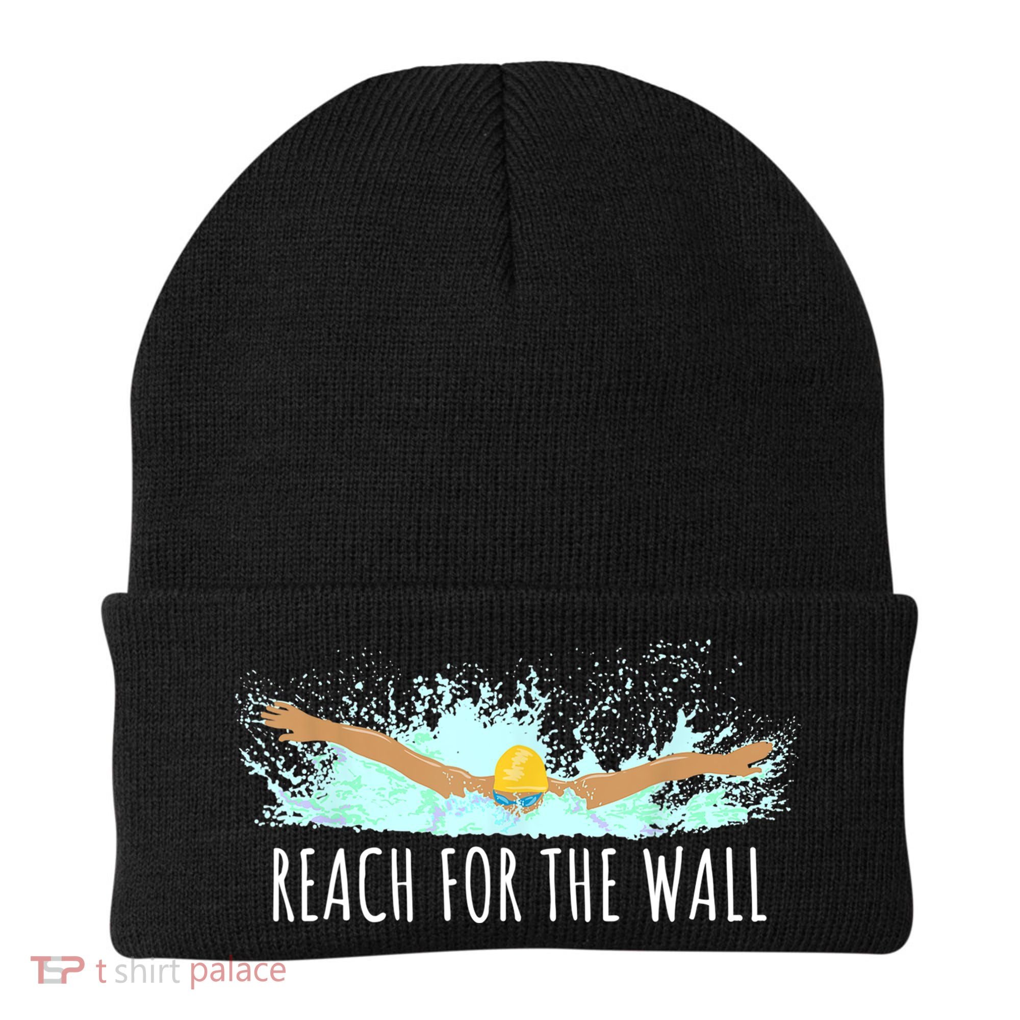 Funny Swimming Swim Team Gift Swimmer Quote Saying TShirt Beanie