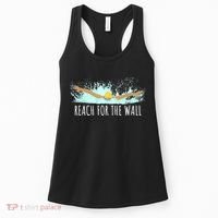 Funny Swimming Swim Team Gift Swimmer Quote Saying TShirt Women's Tank Top thumb 0