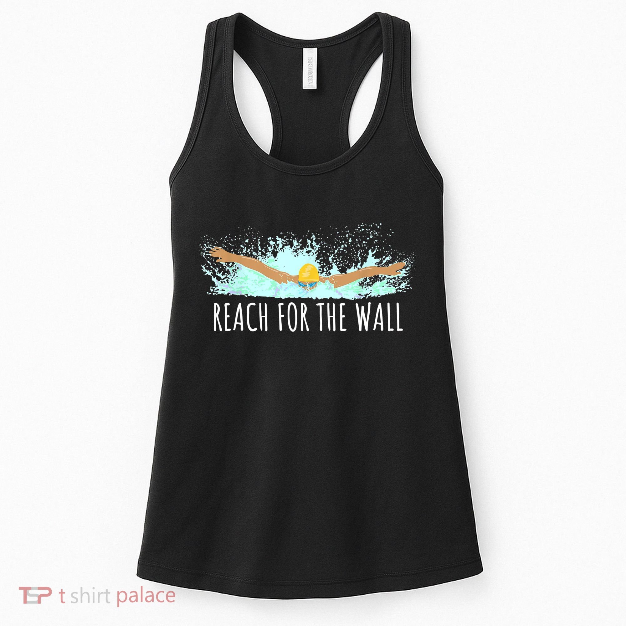 Funny Swimming Swim Team Gift Swimmer Quote Saying TShirt Women's Tank Top