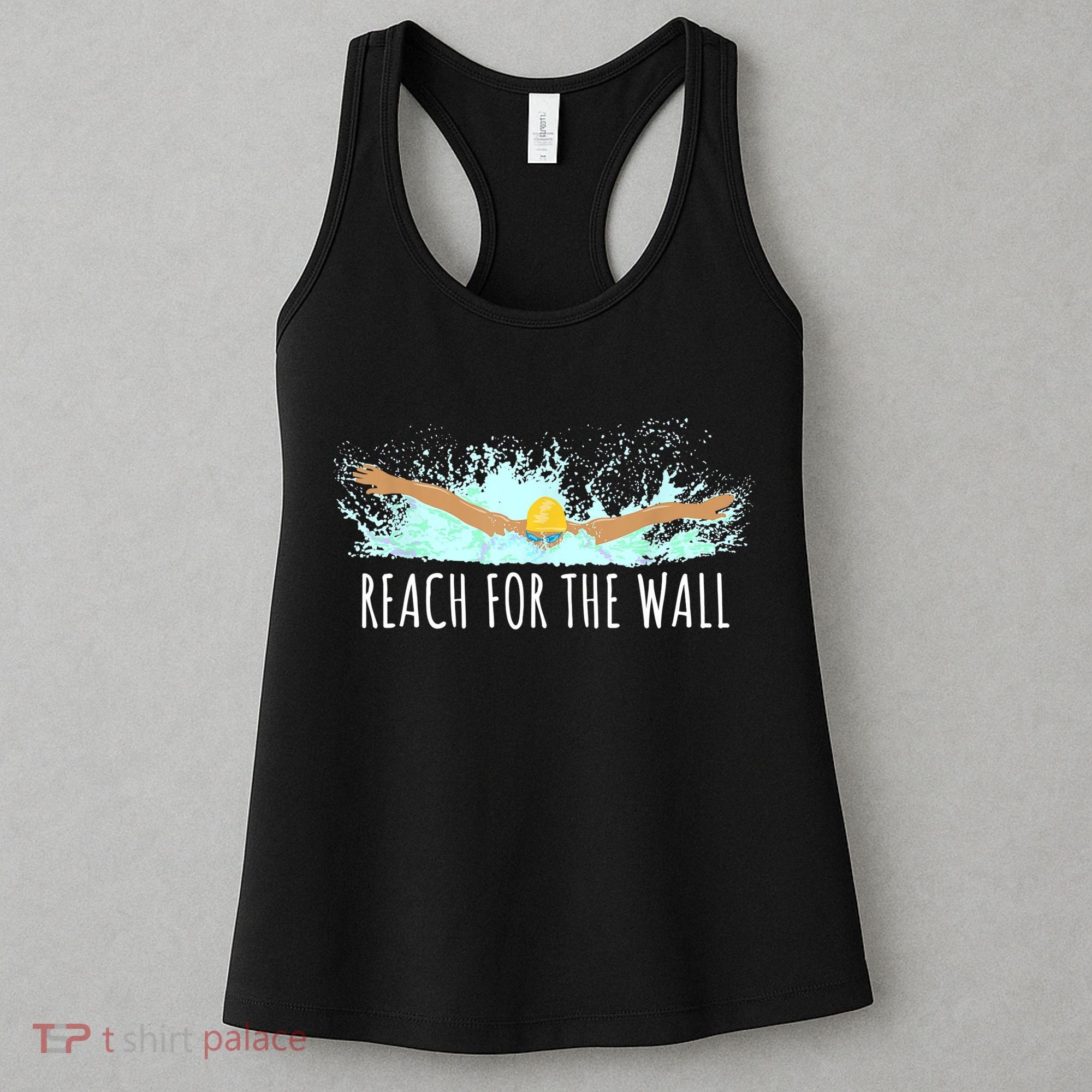 Funny Swimming Swim Team Gift Swimmer Quote Saying TShirt Women's Tank Top