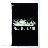 Funny Swimming Swim Team Gift Swimmer Quote Saying TShirt Golf Towel thumb 0