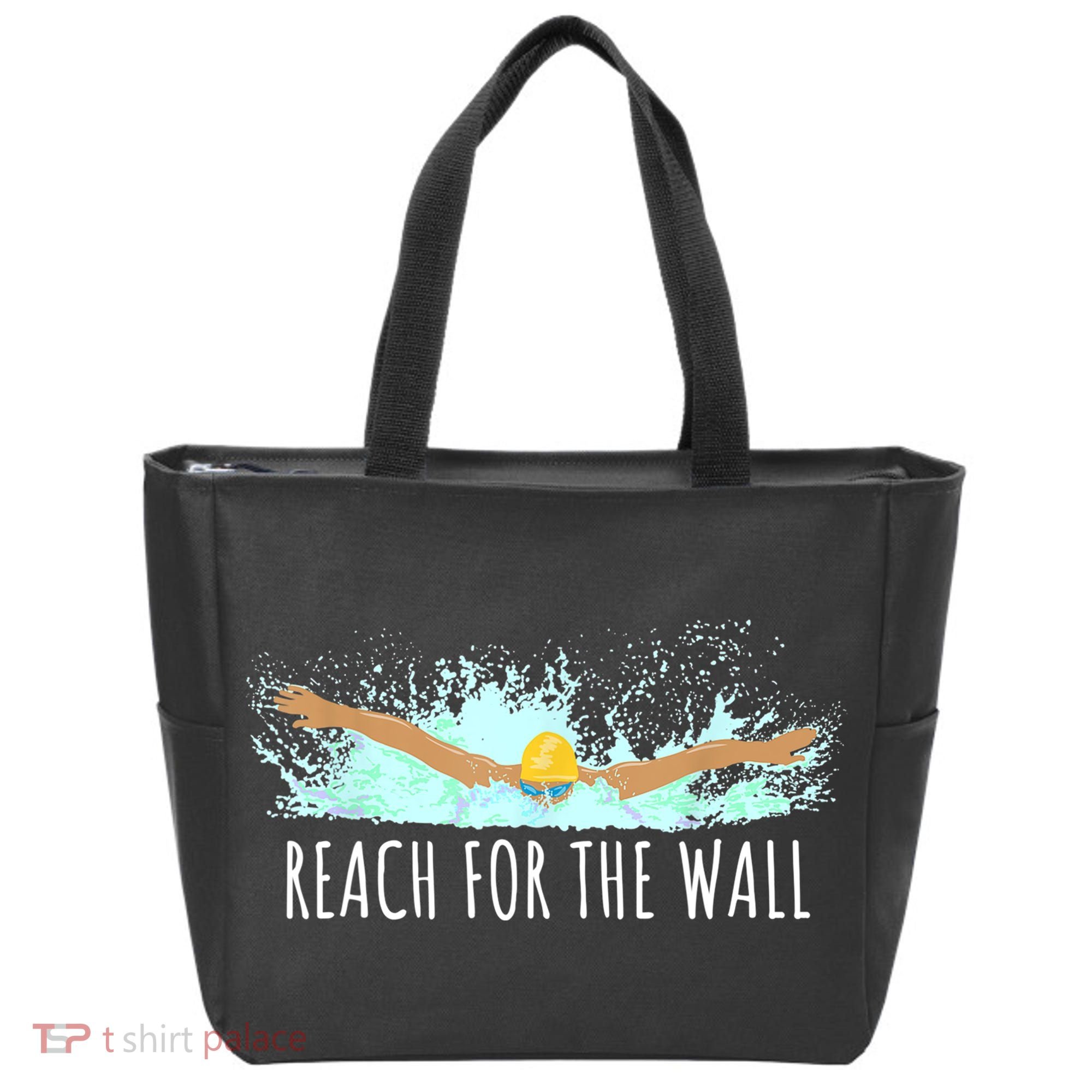 Funny Swimming Swim Team Gift Swimmer Quote Saying TShirt Tote Bag