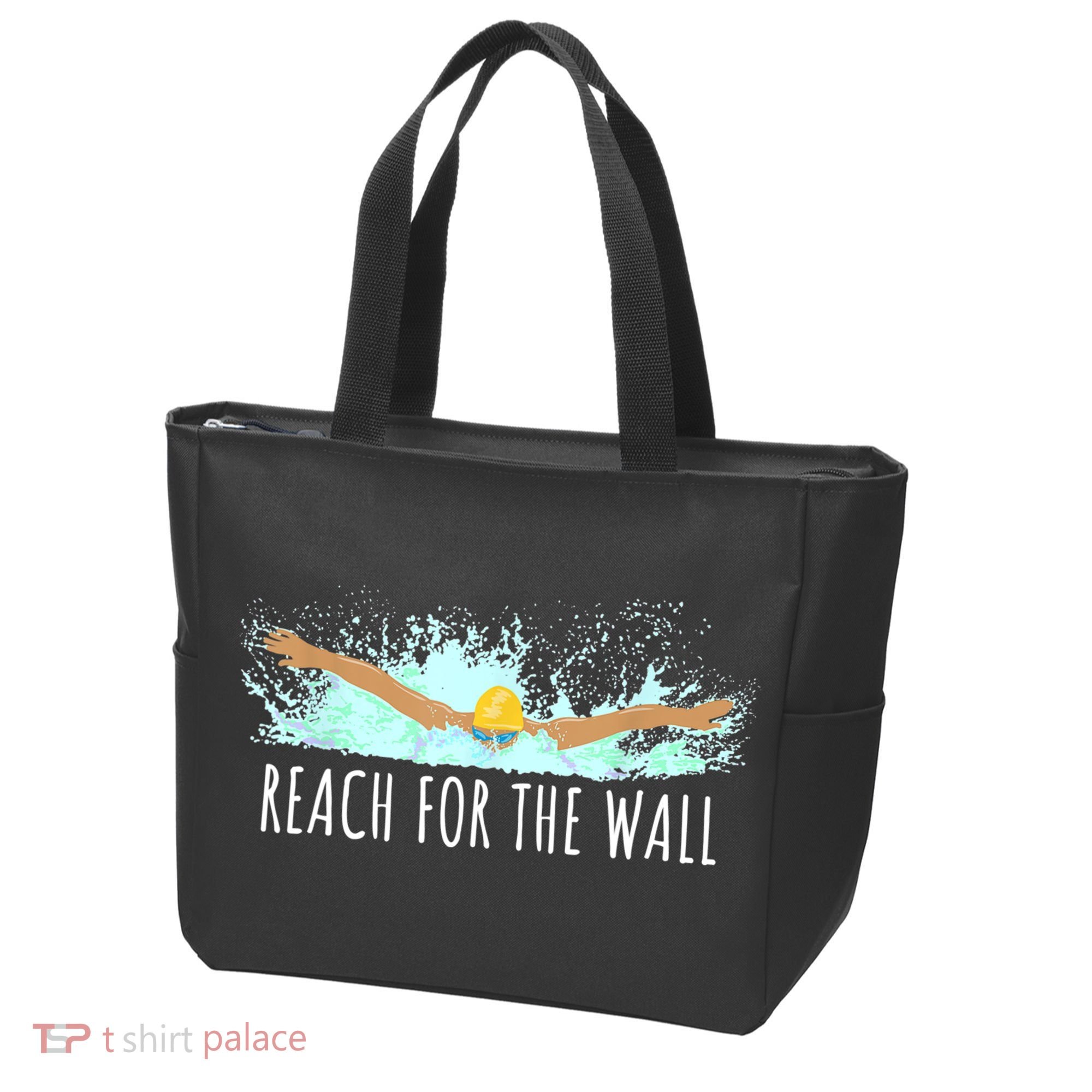 Funny Swimming Swim Team Gift Swimmer Quote Saying TShirt Tote Bag