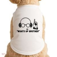 Funny Sketch Streamer Whats Up Brother Doggie Tank thumb 0