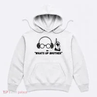 Funny Sketch Streamer Whats Up Brother Hoodie thumb 0