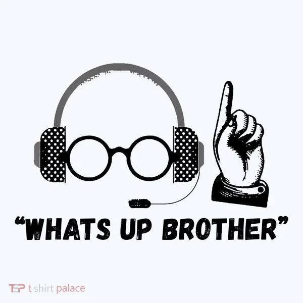 Funny Sketch Streamer Whats Up Brother Ornament