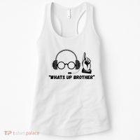 Funny Sketch Streamer Whats Up Brother Women's Tank Top thumb 0