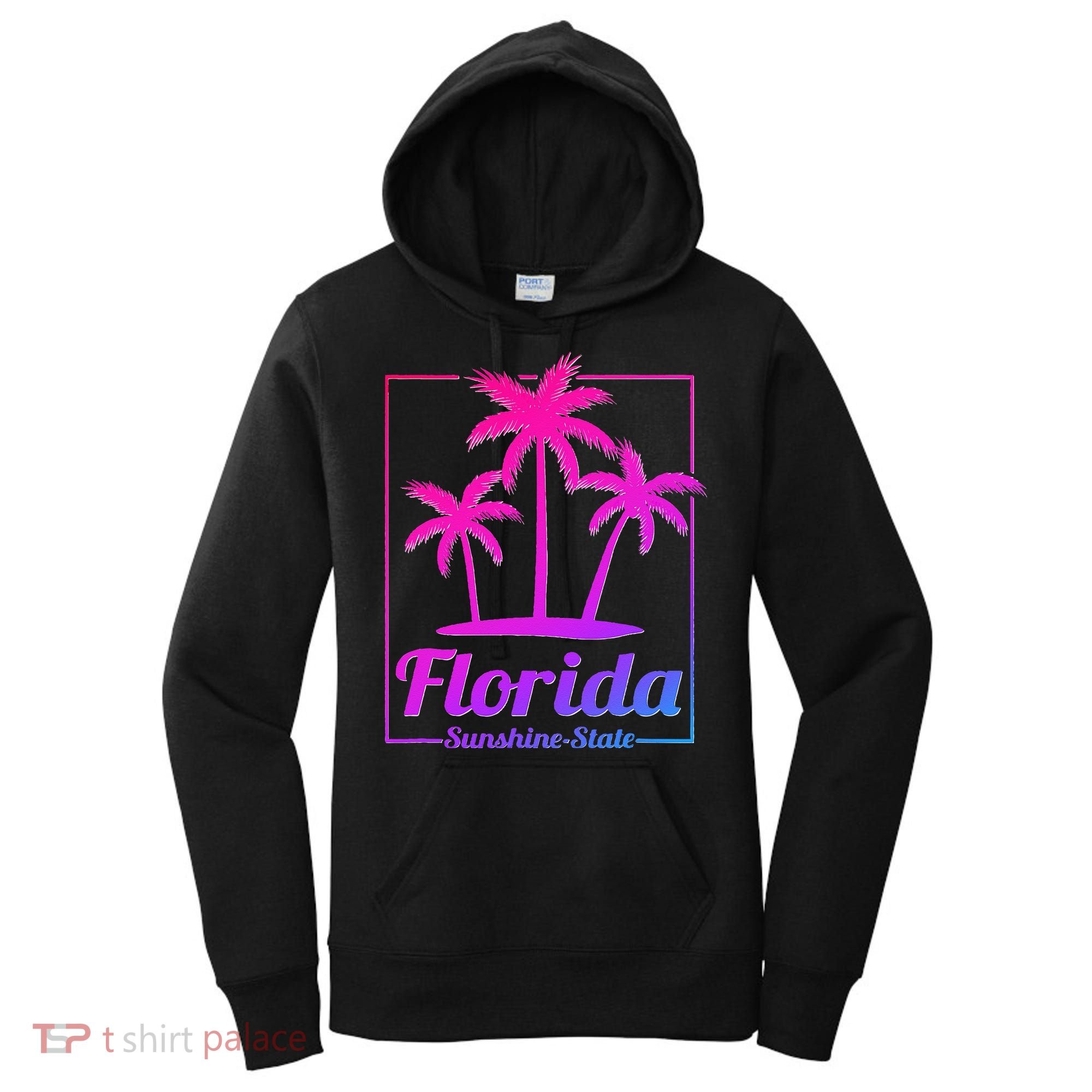 Florida Sunshine State Retro Look Women's Hoodie