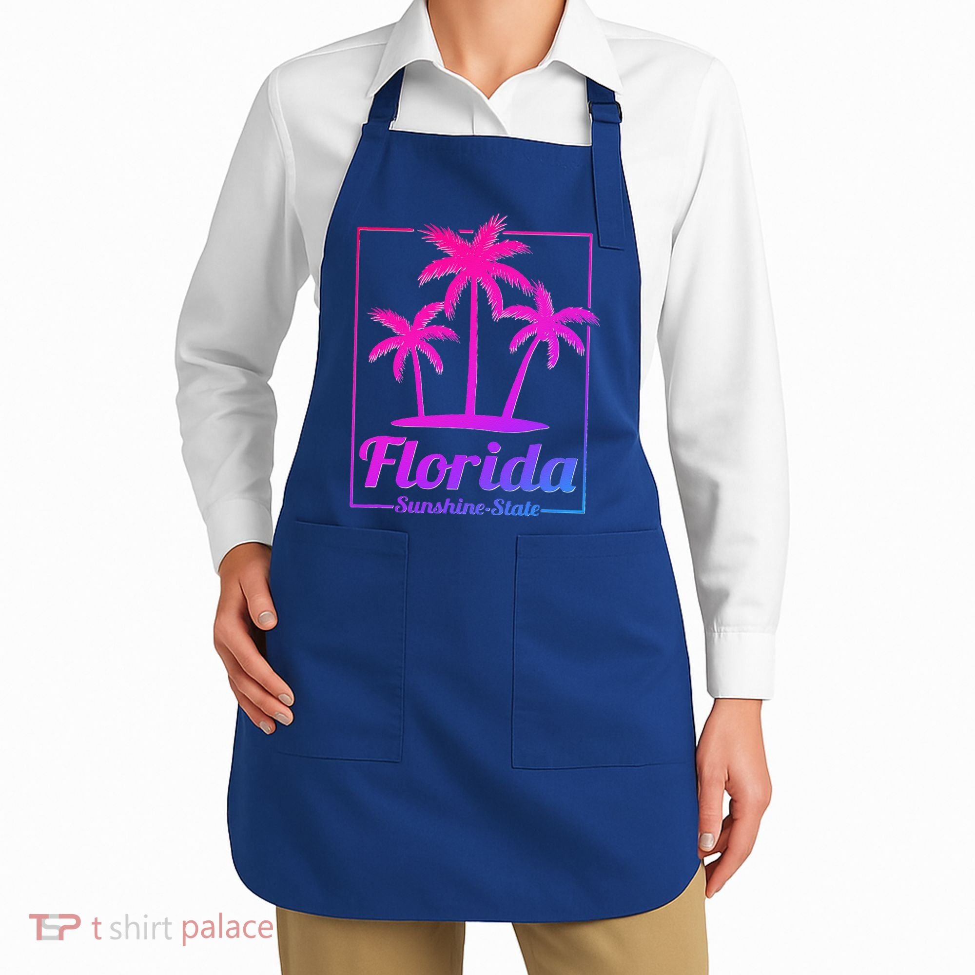 Florida Sunshine State Retro Look Apron