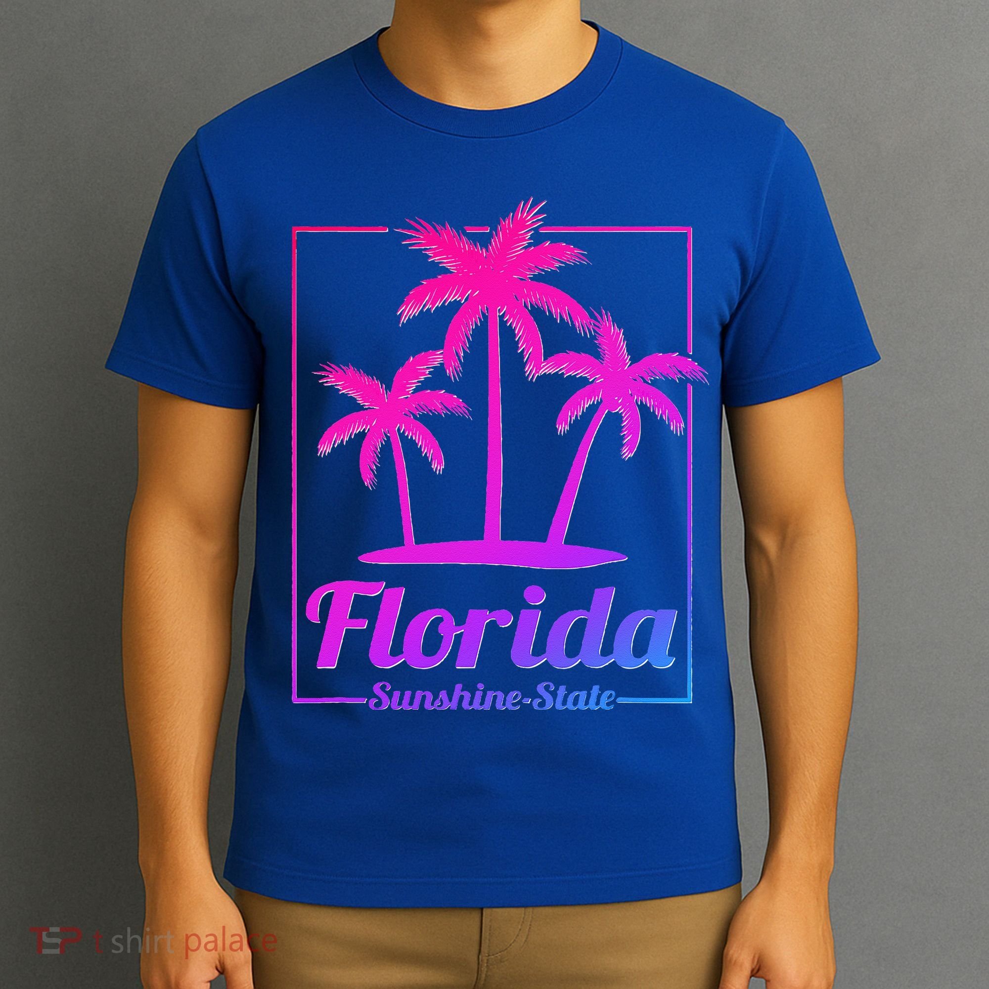 Florida Sunshine State Retro Look T-Shirt