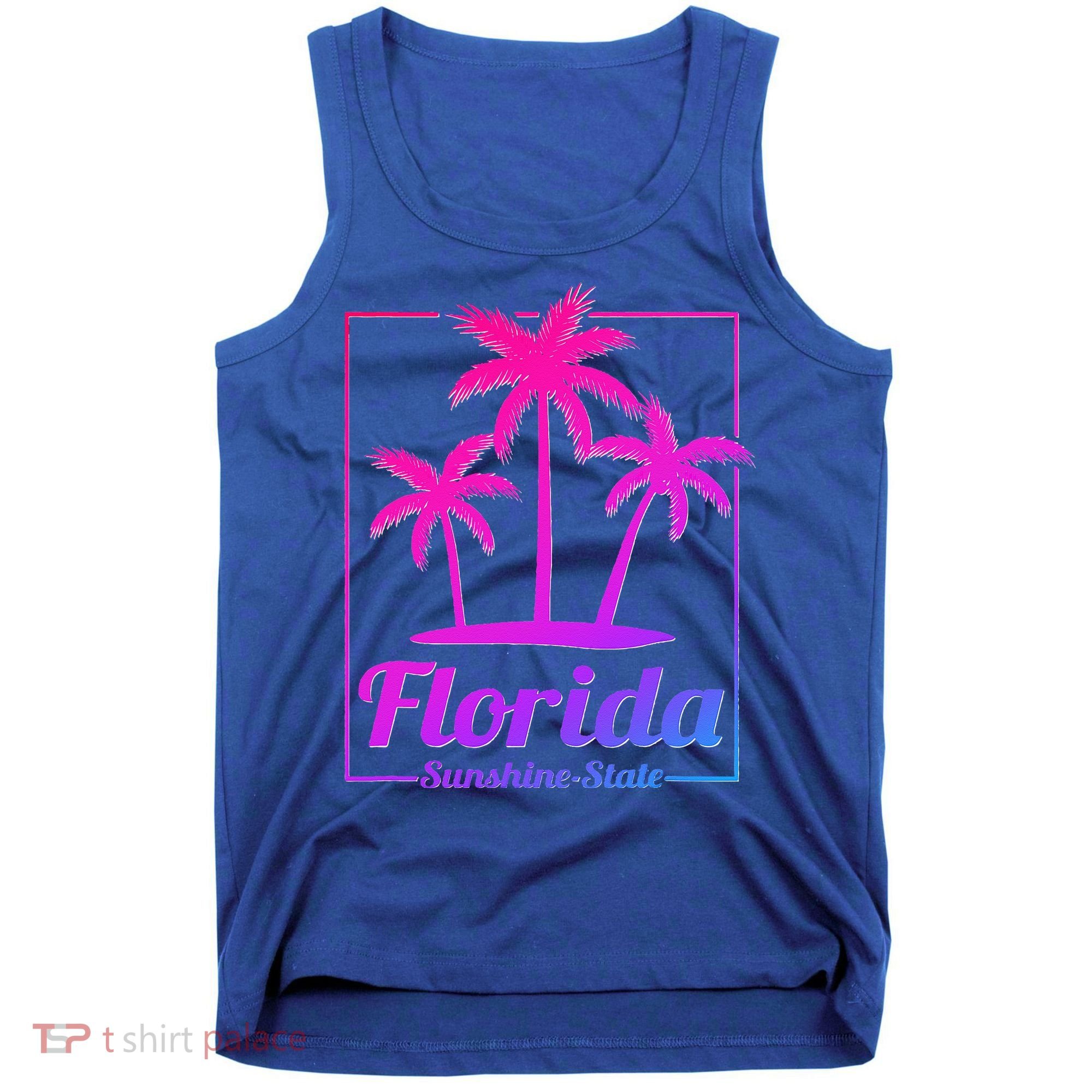 Florida Sunshine State Retro Look Tank Top