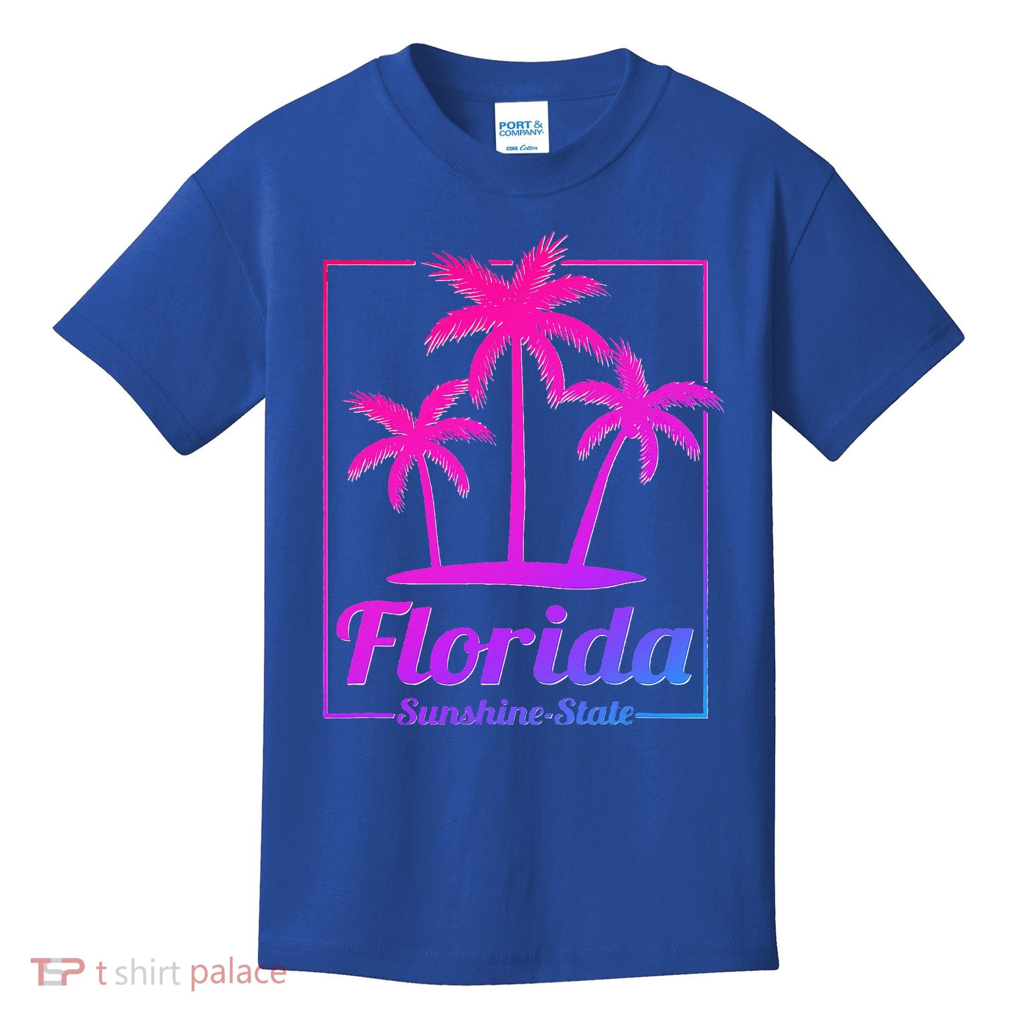 Florida Sunshine State Retro Look Kids T-Shirt