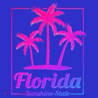 Florida Sunshine State Retro Look Kids T-Shirt thumb 4