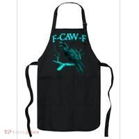Funny Sarcastic Sarcasm Black Crow, F-Caw-F Black Bird Apron thumb 0