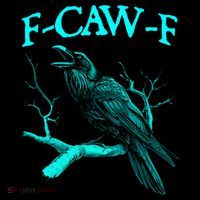 Funny Sarcastic Sarcasm Black Crow, F-Caw-F Black Bird Coffee Mug thumb 5