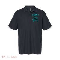 Funny Sarcastic Sarcasm Black Crow, F-Caw-F Black Bird Polo thumb 0