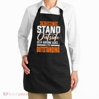 Funny Sarcastic Saying Im Outstanding Sarcasm Apron thumb 2