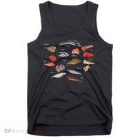 Flounder Sturgeon Sprat Trout Salmon Cod Aquatic Species Tank Top thumb 0