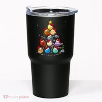 Funny Solar System Space Planets Tree Christmas Pajama Xmas Tumbler thumb 0