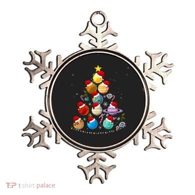 Funny Solar System Space Planets Tree Christmas Pajama Xmas Ornament