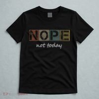 Funny Sarcastic Sayings Nope Not Today Vintage T-Shirt thumb 5