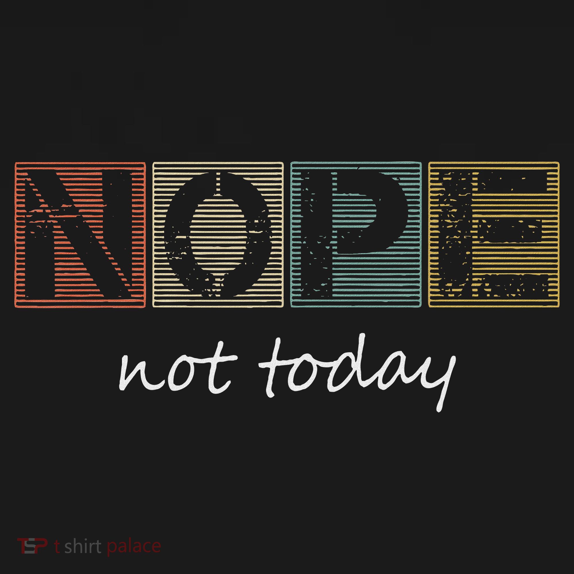 Funny Sarcastic Sayings Nope Not Today Vintage T-Shirt
