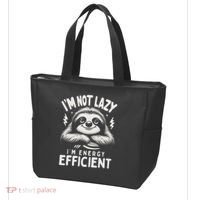 Funny Sloth Stuff IM Not Lazy Energy Efficient Nap Lovers Tote Bag thumb 3