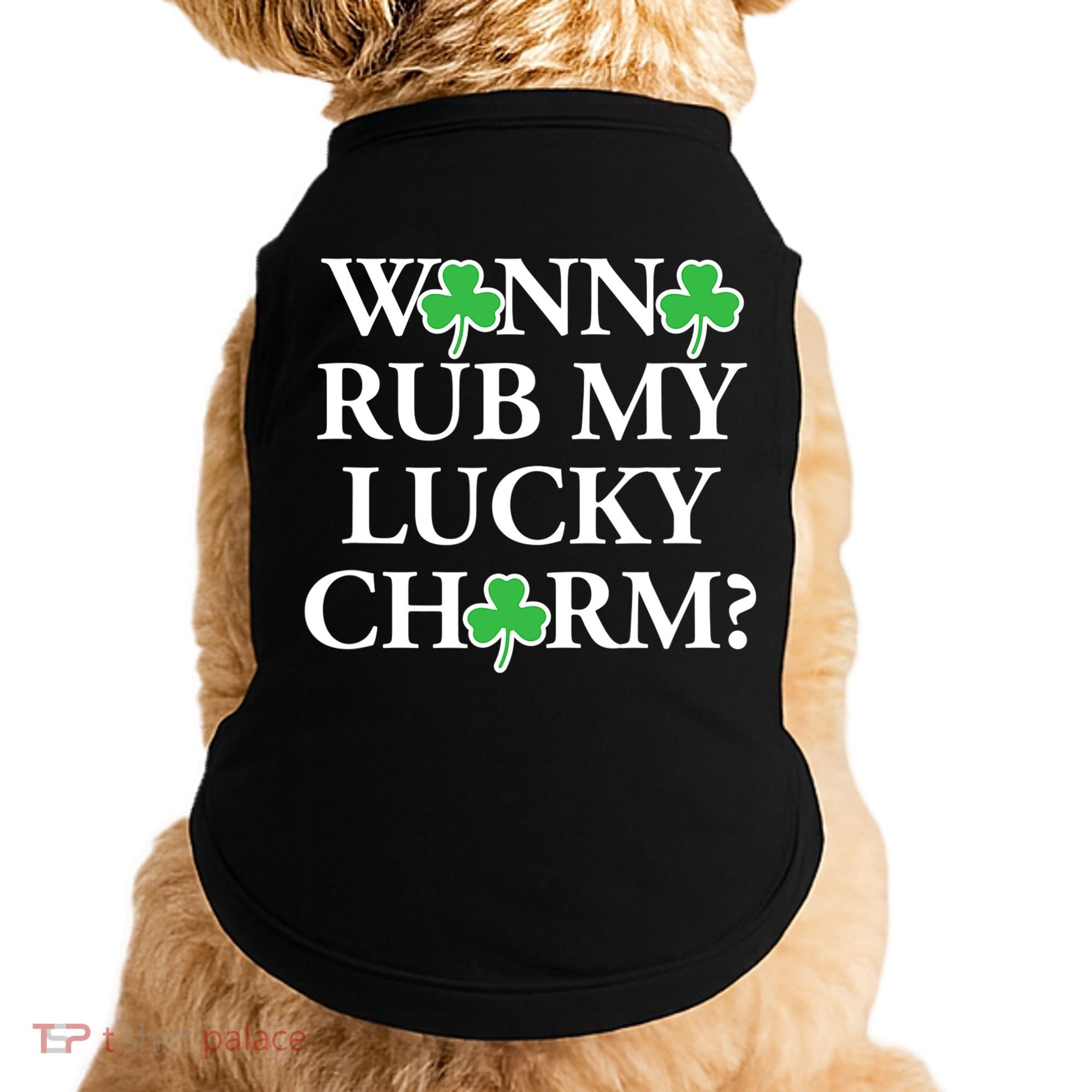 Funny Sexy St Patricks Day Clothing For Men Inappropriate Doggie Tank