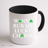 Funny Sexy St Patricks Day Clothing For Men Inappropriate Coffee Mug thumb 1