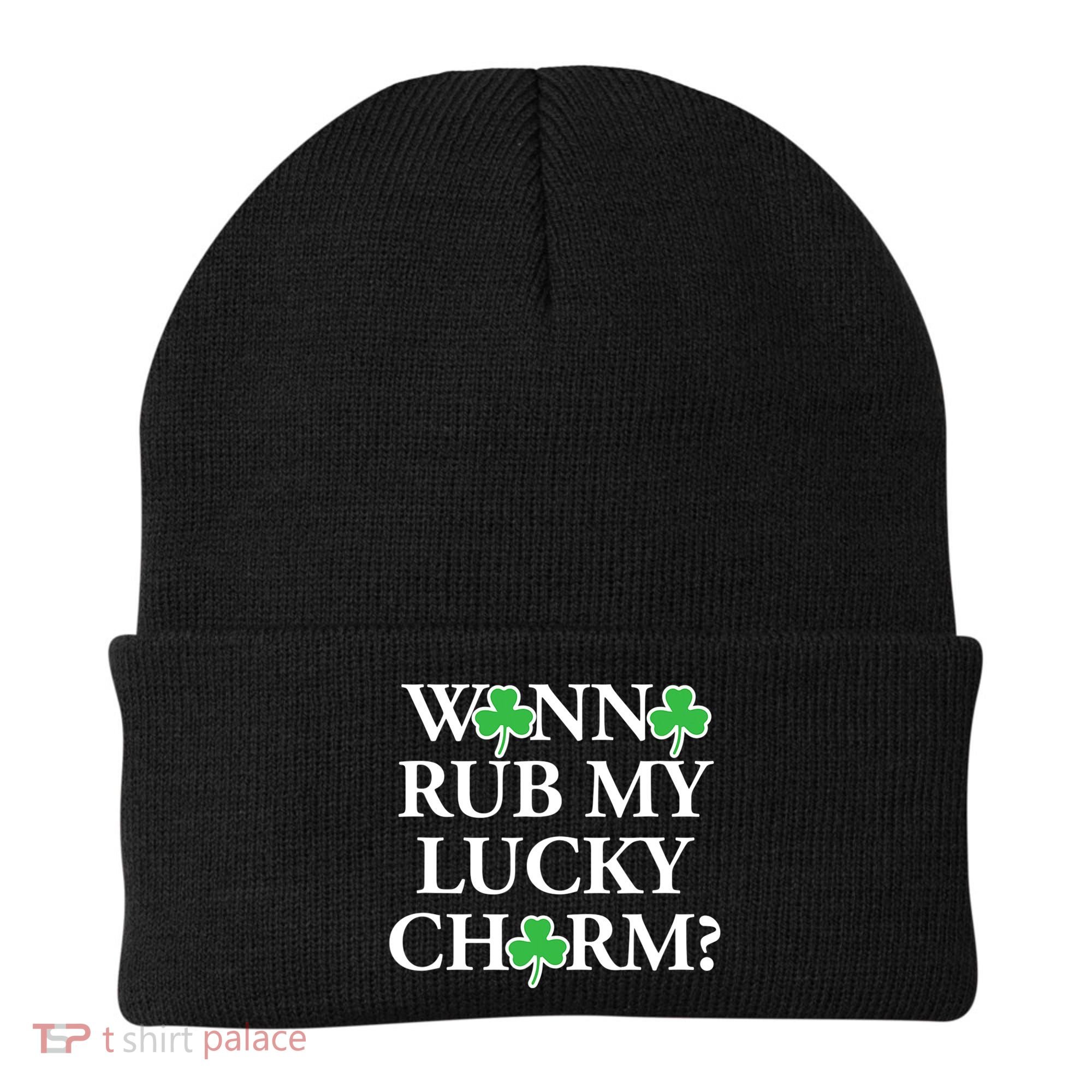 Funny Sexy St Patricks Day Clothing For Men Inappropriate Beanie