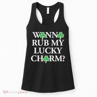 Funny Sexy St Patricks Day Clothing For Men Inappropriate Women's Tank Top thumb 0
