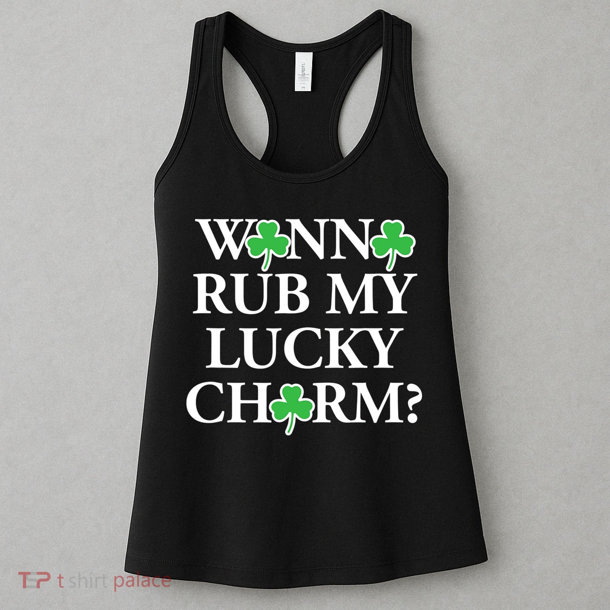 Funny Sexy St Patricks Day Clothing For Men Inappropriate Women's Tank Top