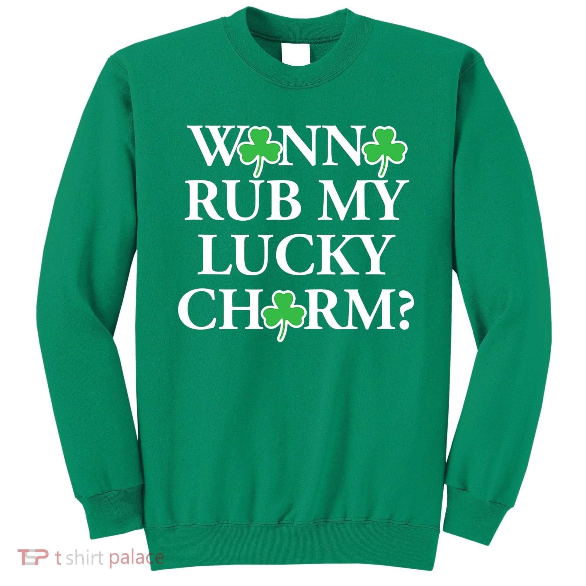 Funny Sexy St Patricks Day Clothing For Men Inappropriate Sweatshirt